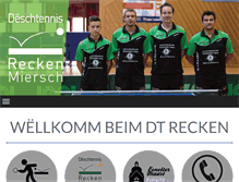 Tablet Screenshot of dt-recken.com